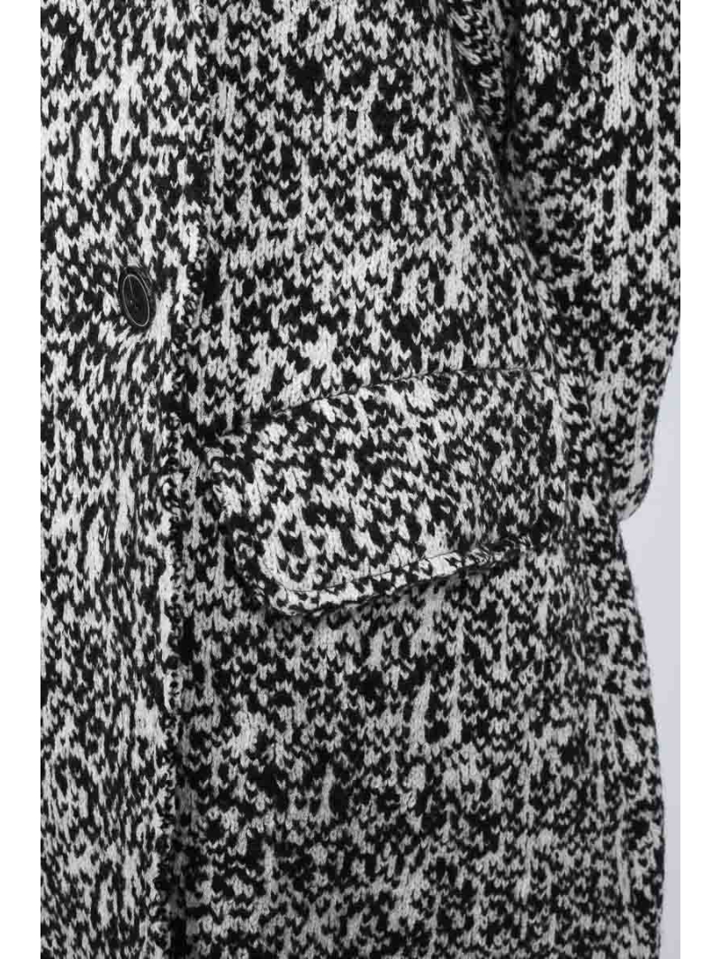 Rundholz - Rundholz balloon-shaped knitted coat with monster detail - 2251757201