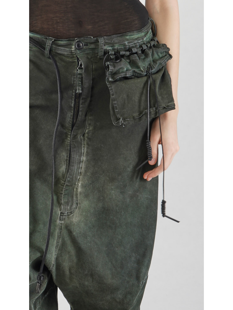 Rundholz DIP - Weite Bicolor Stretch Denim Hose - 2252060103