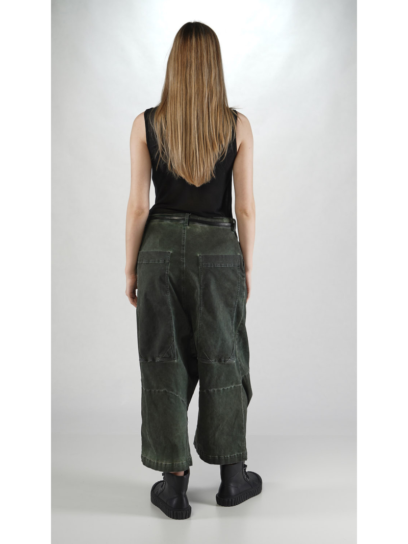 Rundholz DIP - Weite Bicolor Stretch Denim Hose - 2252060103