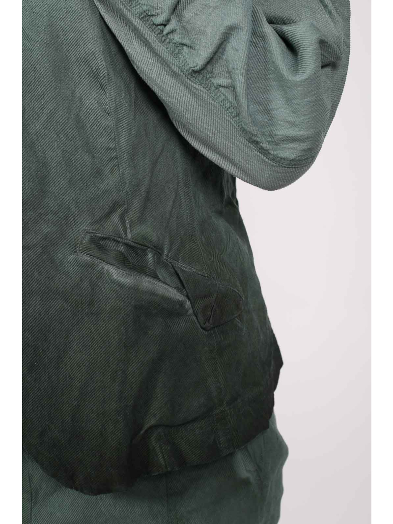 Rundholz DIP - Taillierte Baumwolljacke mit eleganter Kräuselpartie - 2252121101