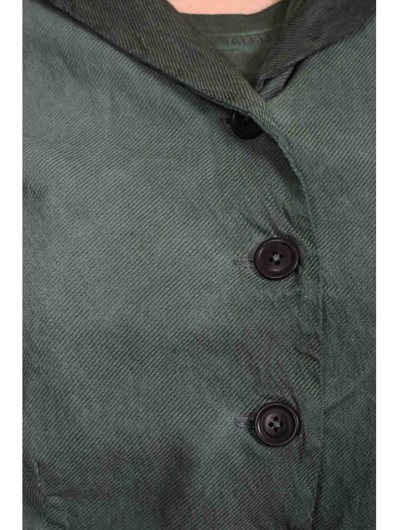 Rundholz DIP - Taillierte Baumwolljacke mit eleganter Kräuselpartie - 2252121101