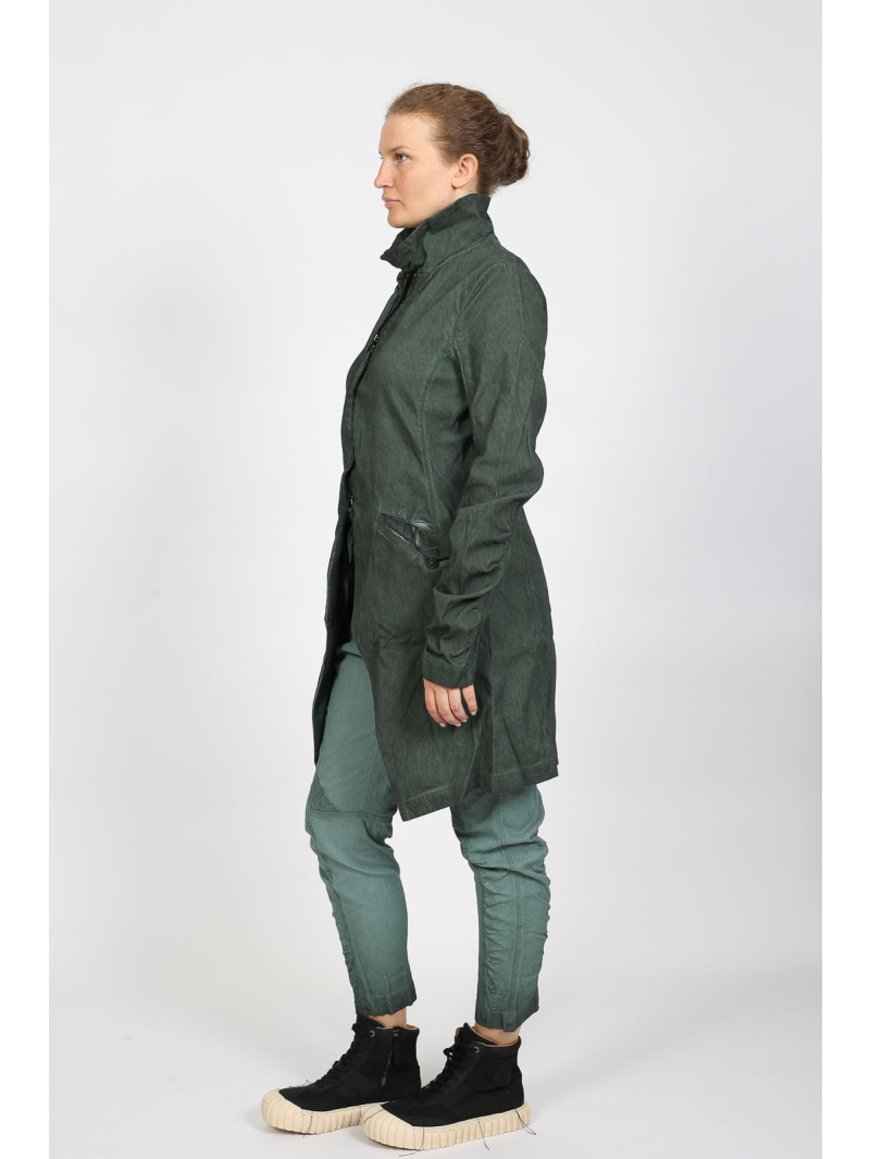 Rundholz DIP -  schmaler baumwoll twill mantel - 2252121209