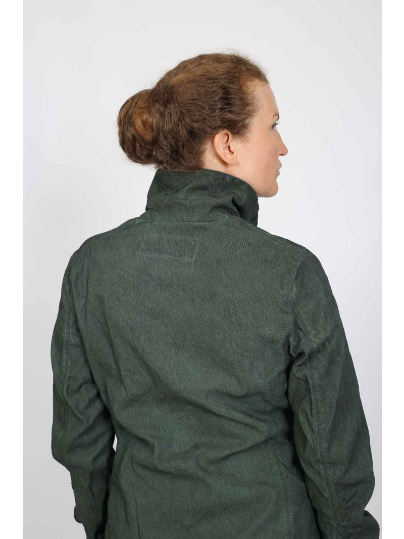 Rundholz DIP -  schmaler baumwoll twill mantel - 2252121209