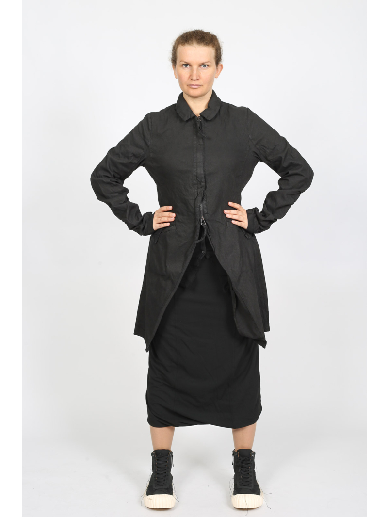 Rundholz DIP -  schmaler baumwoll twill mantel - 2252121219