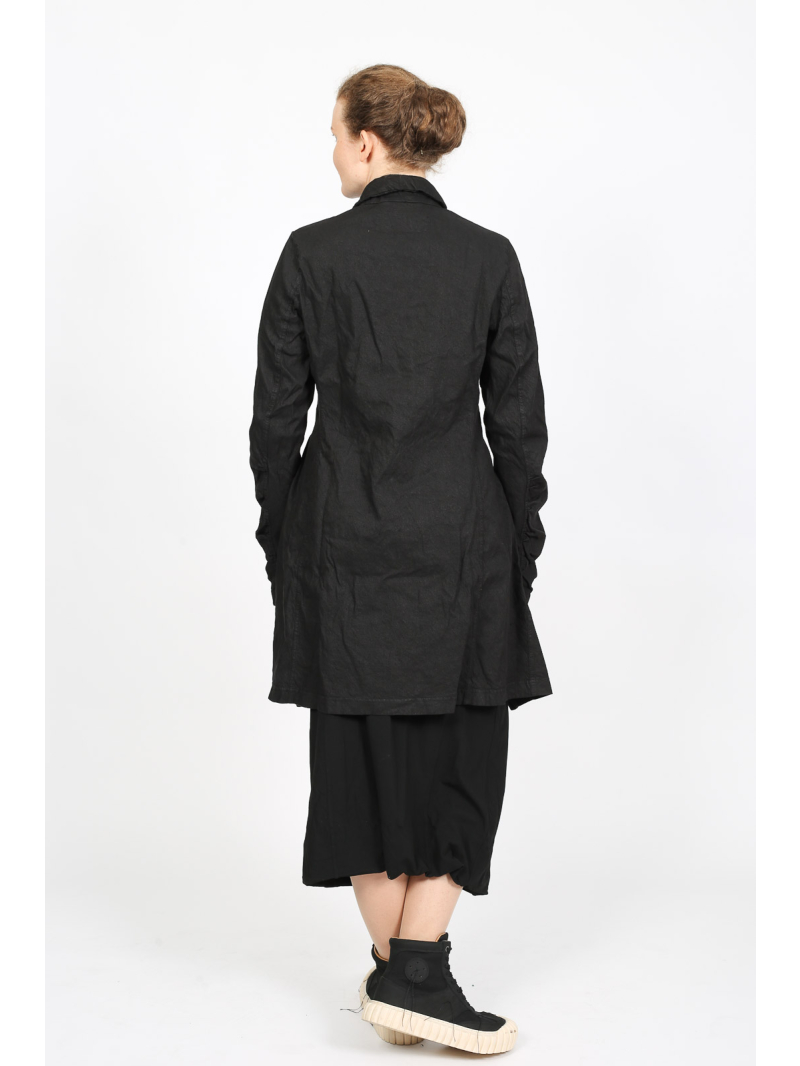 Rundholz DIP -  schmaler baumwoll twill mantel - 2252121219