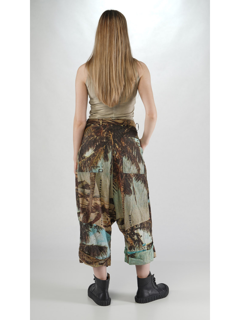 Rundholz DIP - Baggy Baumwoll voile Hose - 2252170105