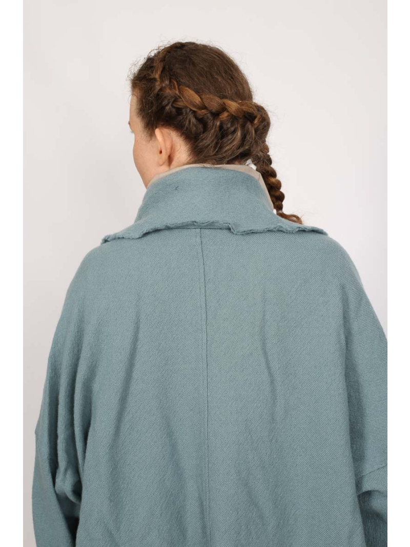 Rundholz DIP - Oversize-Wollmantel mit Reverskragen und Knopfleiste - 2252211206