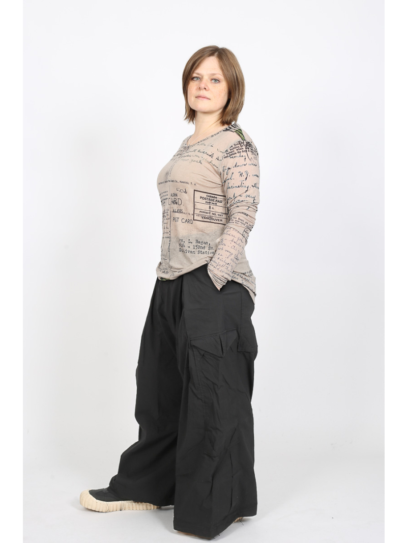 Rundholz DIP - ausgestellte Hose mit Kellerfalten von dip - 2252240102