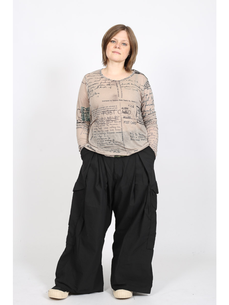 Rundholz DIP - ausgestellte Hose mit Kellerfalten von dip - 2252240102