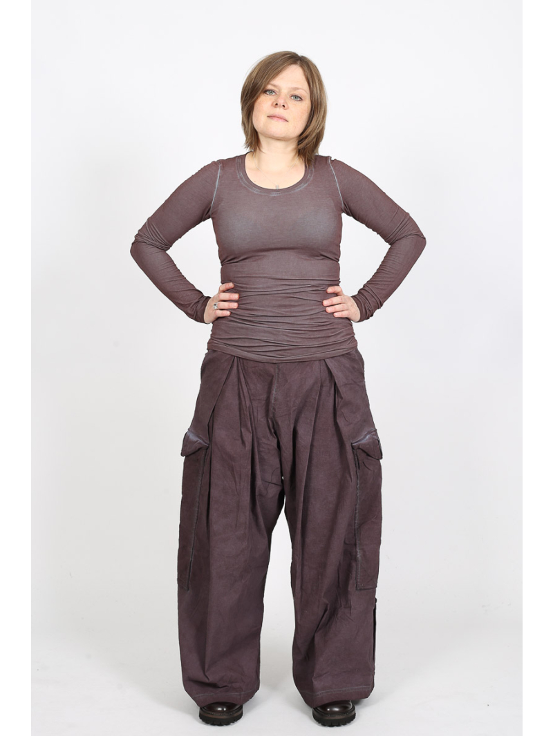 Rundholz DIP - ausgestellte Hose mit Kellerfalten von dip - 2252240102