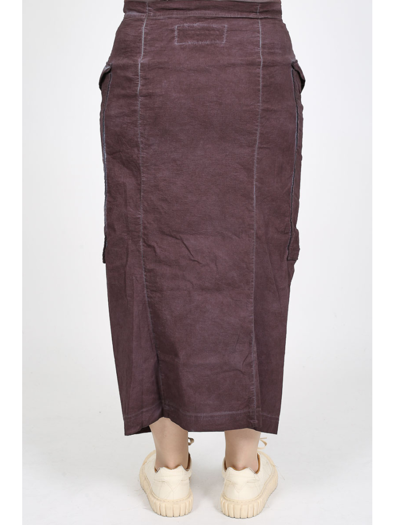 Rundholz DIP - Bananenschnitt Rock mit elastischem Bund - 2252240308