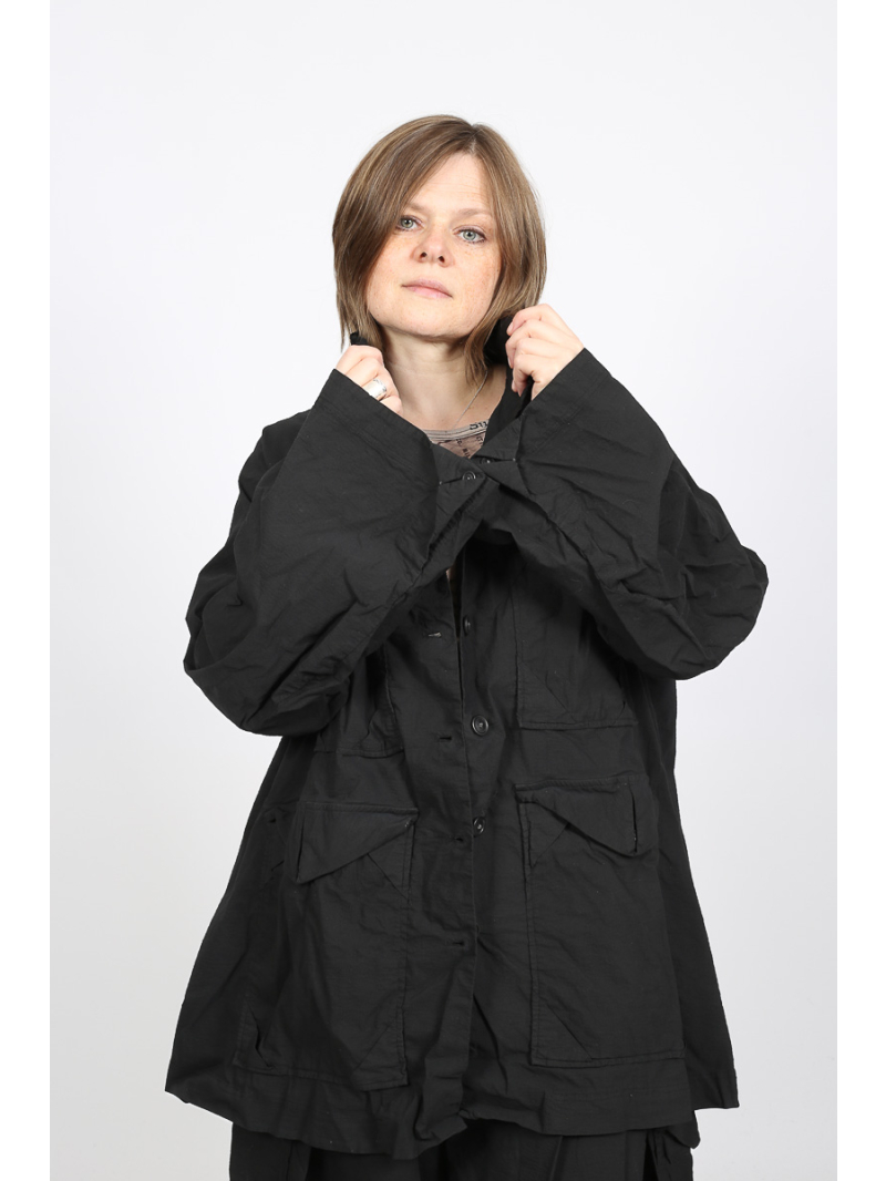 Rundholz DIP - Jacke mit abgestepptem Design und Kragen - 2252241109