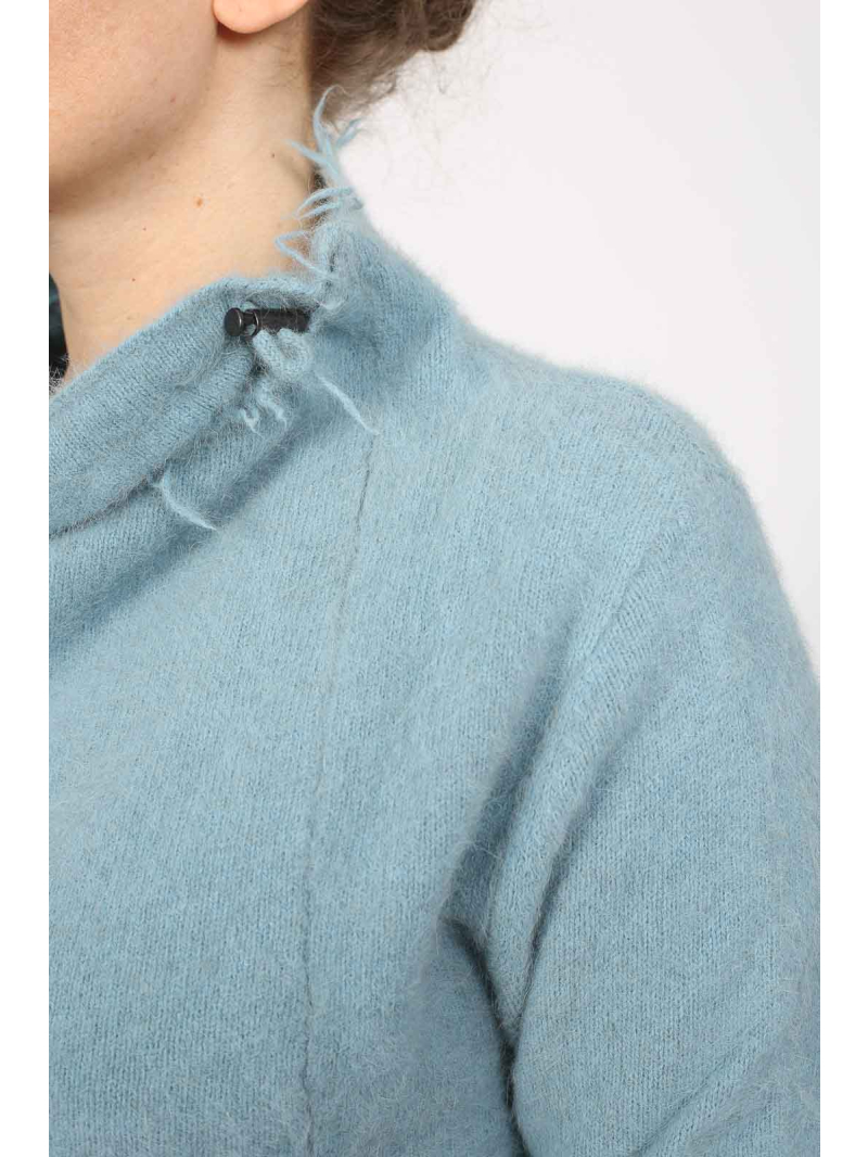 Rundholz DIP -  taillierter Pullover aus Fuchshaar-Seide - 2252440701