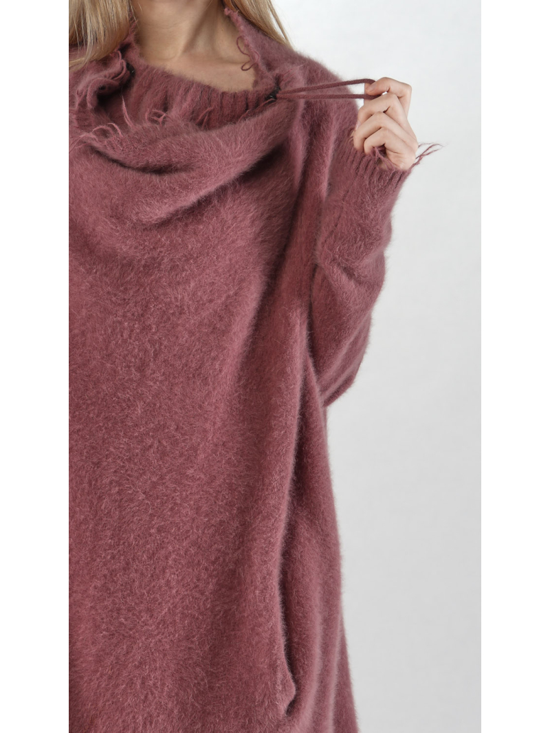 Rundholz DIP - Lange Woll Stricktunika - 2252447005