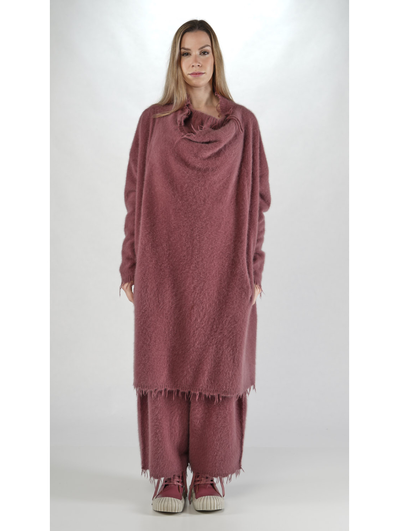 Rundholz DIP - Lange Woll Stricktunika - 2252447005