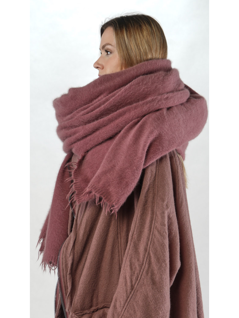 Rundholz DIP - Oversize Woll Strickschal - 2252447708