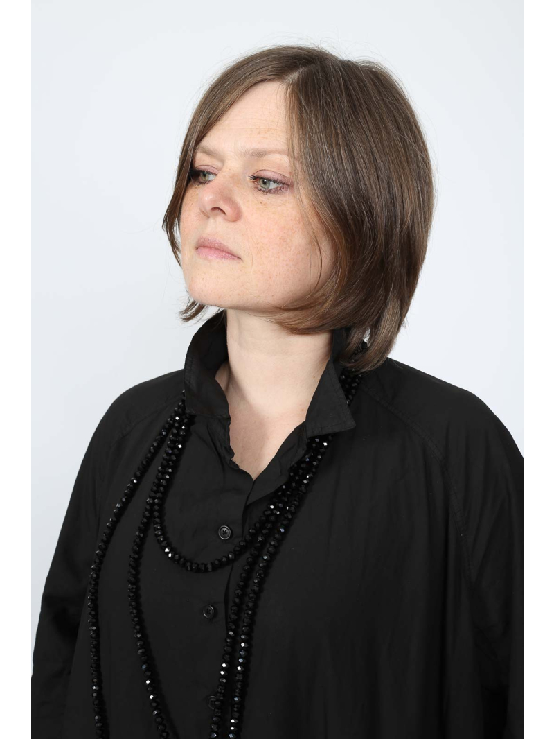 Rundholz DIP - Oversize Baumwollkleid mit Kellerfalten und Hemdkragen - 2252530903