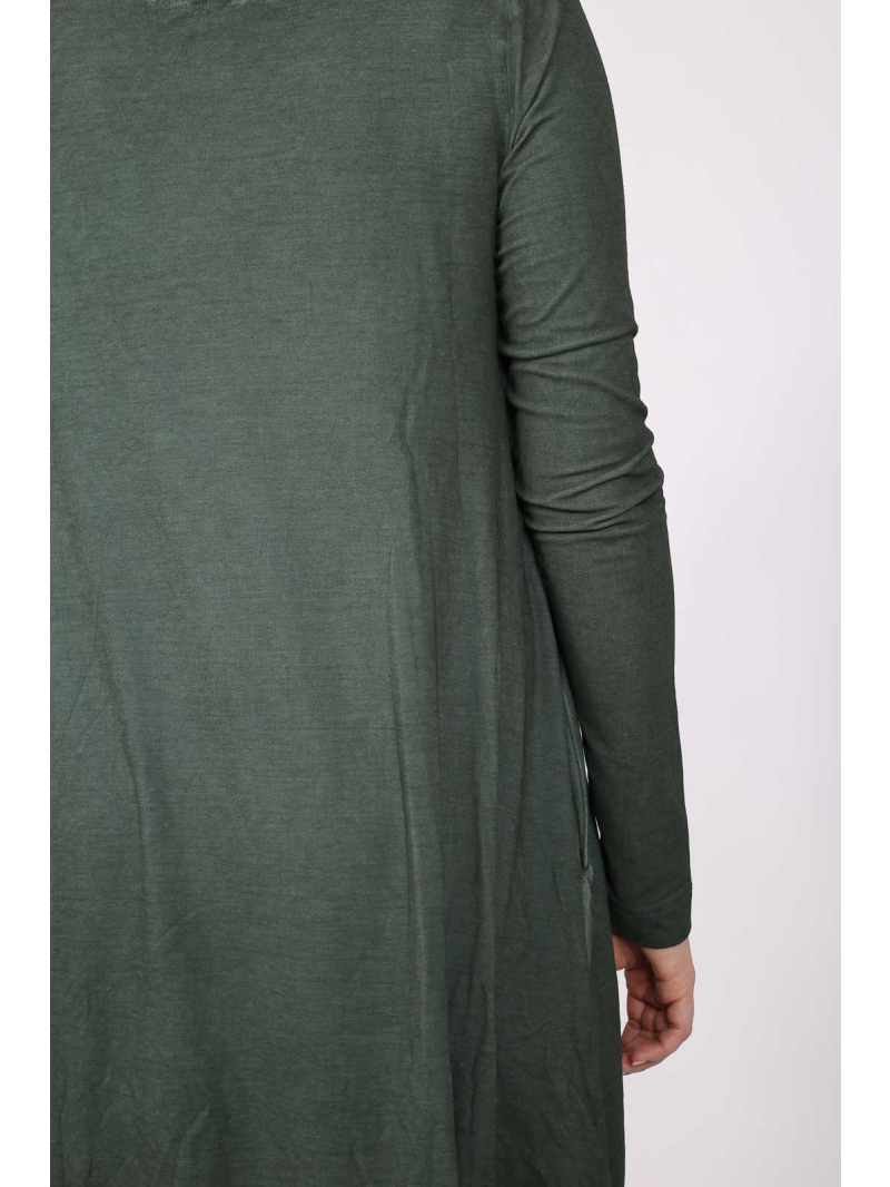 Rundholz DIP - Elegantes A-Linien Kleid aus Baumwolle mit Kordelzug - 2252560912