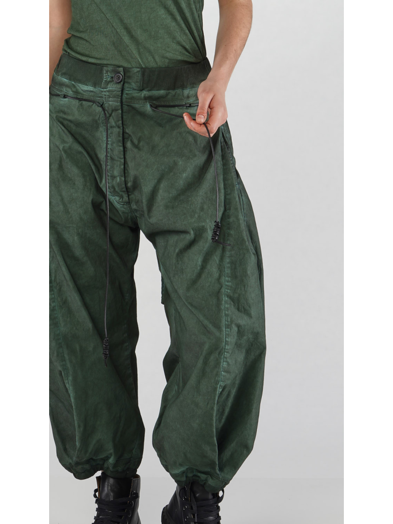 Rundholz DIP - Ballonförmige Bicolor Twill Hose mit Oversize Taschen - 2252600105