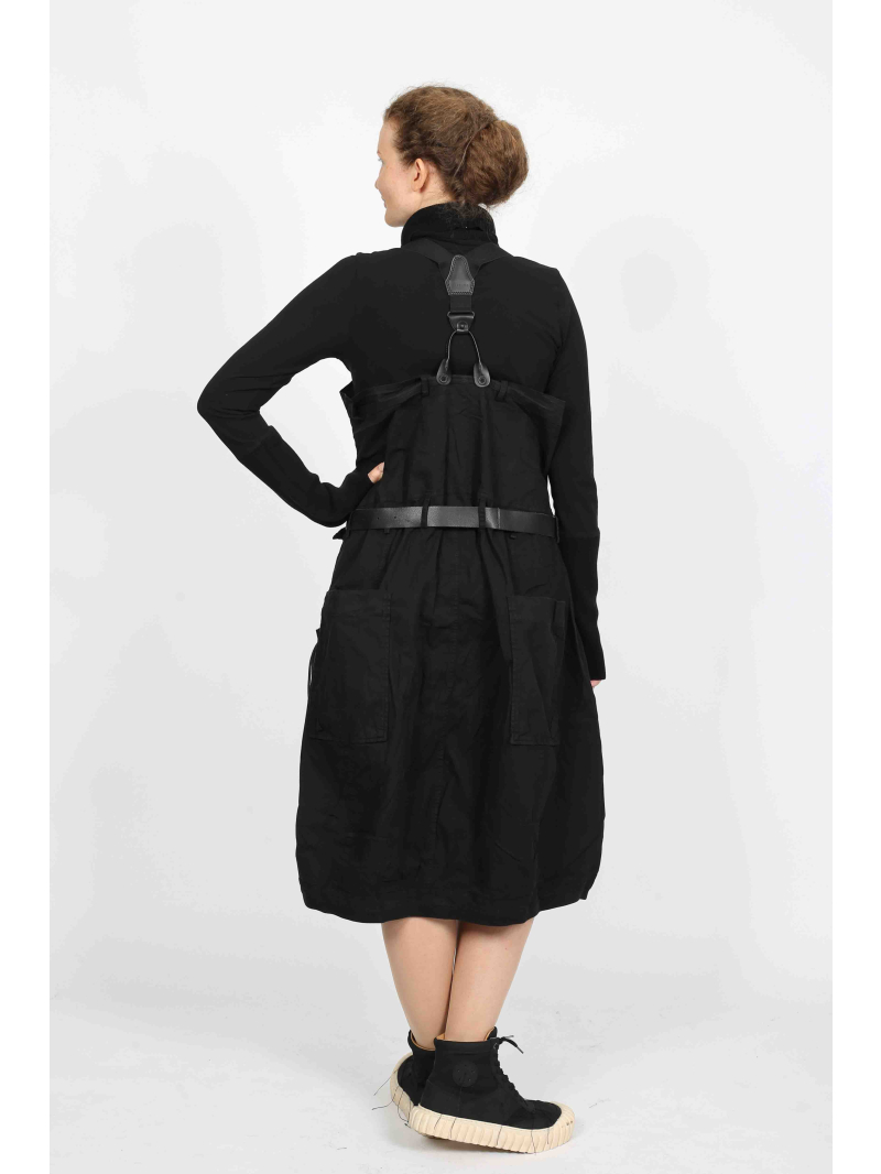 Rundholz DIP - Ultra High Waist Skirt with Adjustable Suspenders - 2252600311