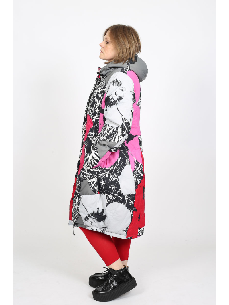 Rundholz Black Label -  Ballonmantel mit Kapuze und Raffungen - 2253211203