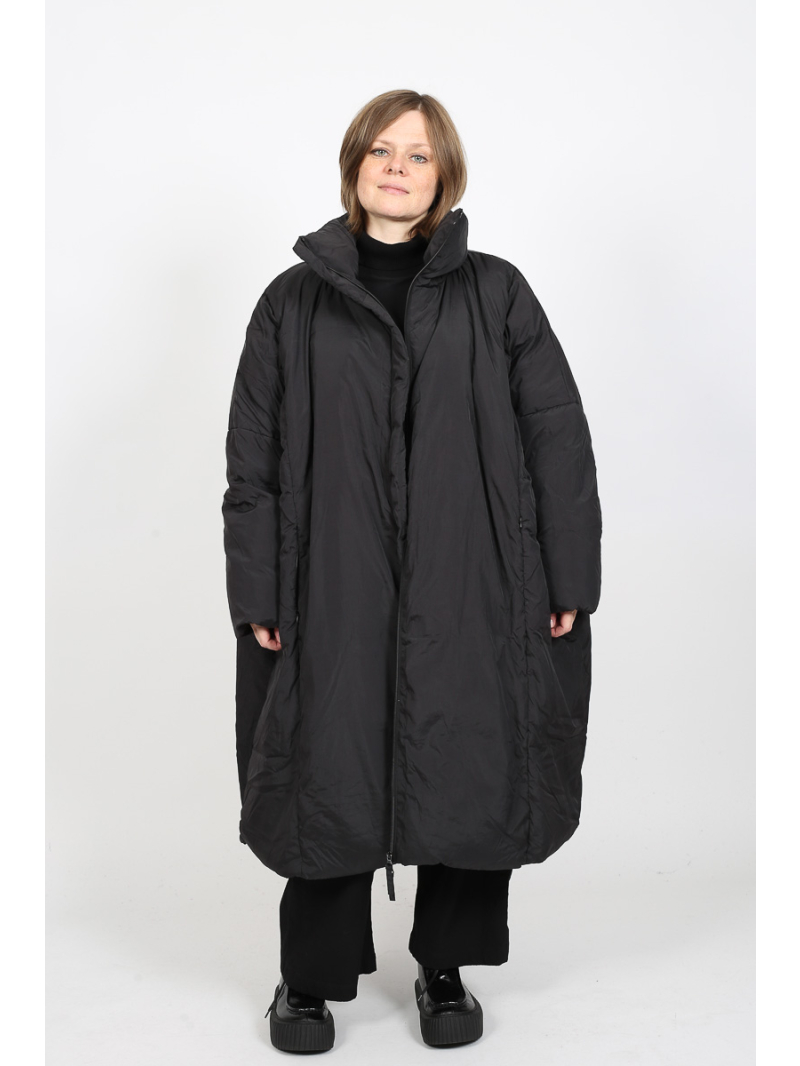 Rundholz Black Label - Oversize gefütterter Mantel mit Stehkragen - 2253211232