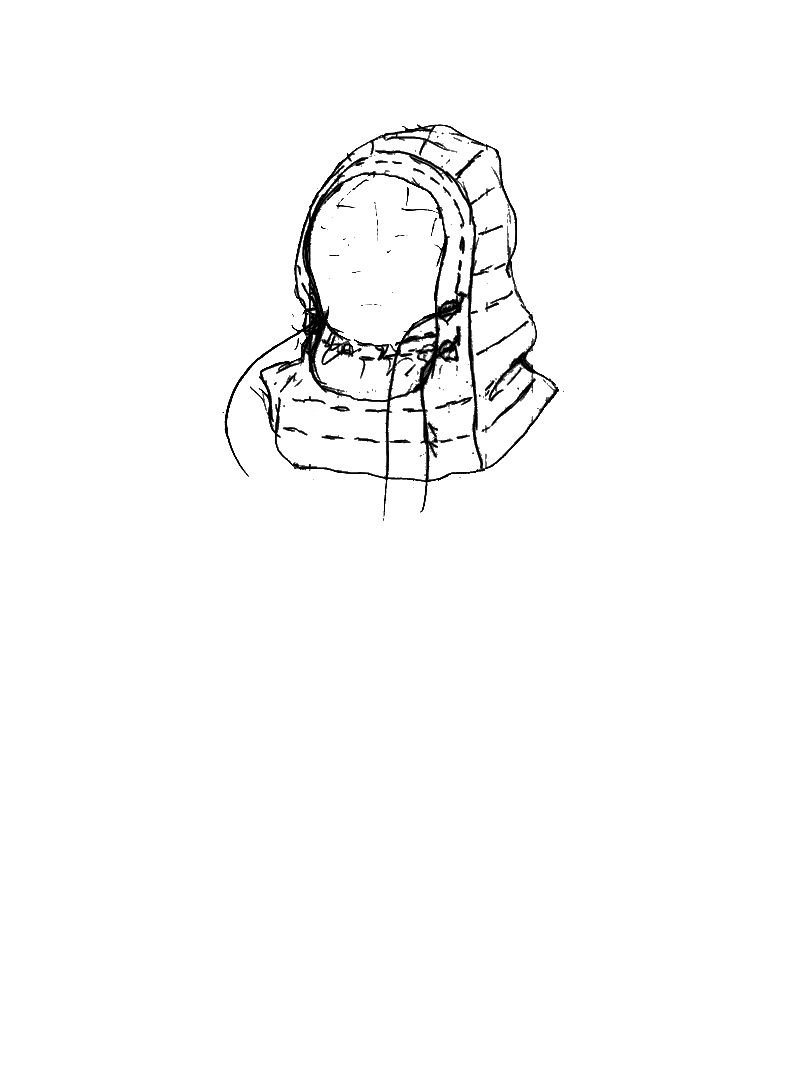 Rundholz Black Label - Daunen Kapuze - 2253212726