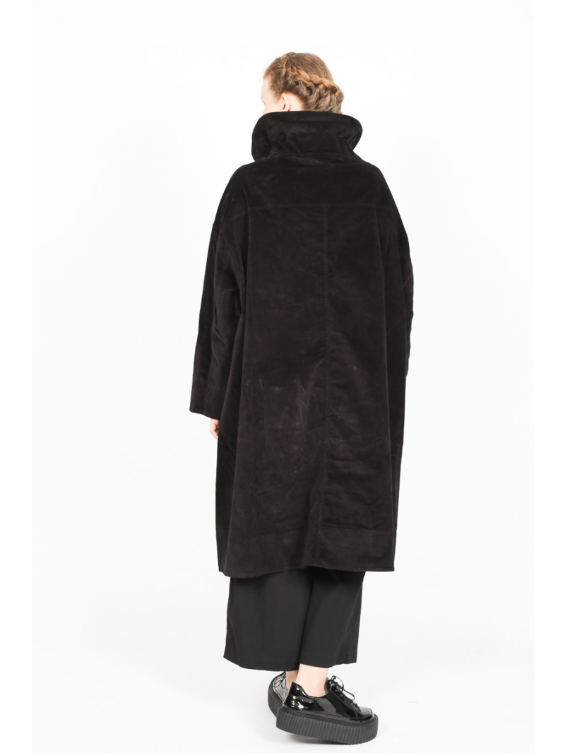 Rundholz Black Label - Oversize Baumwoll-Mantel mit Abgestepptem Design - 2253231203