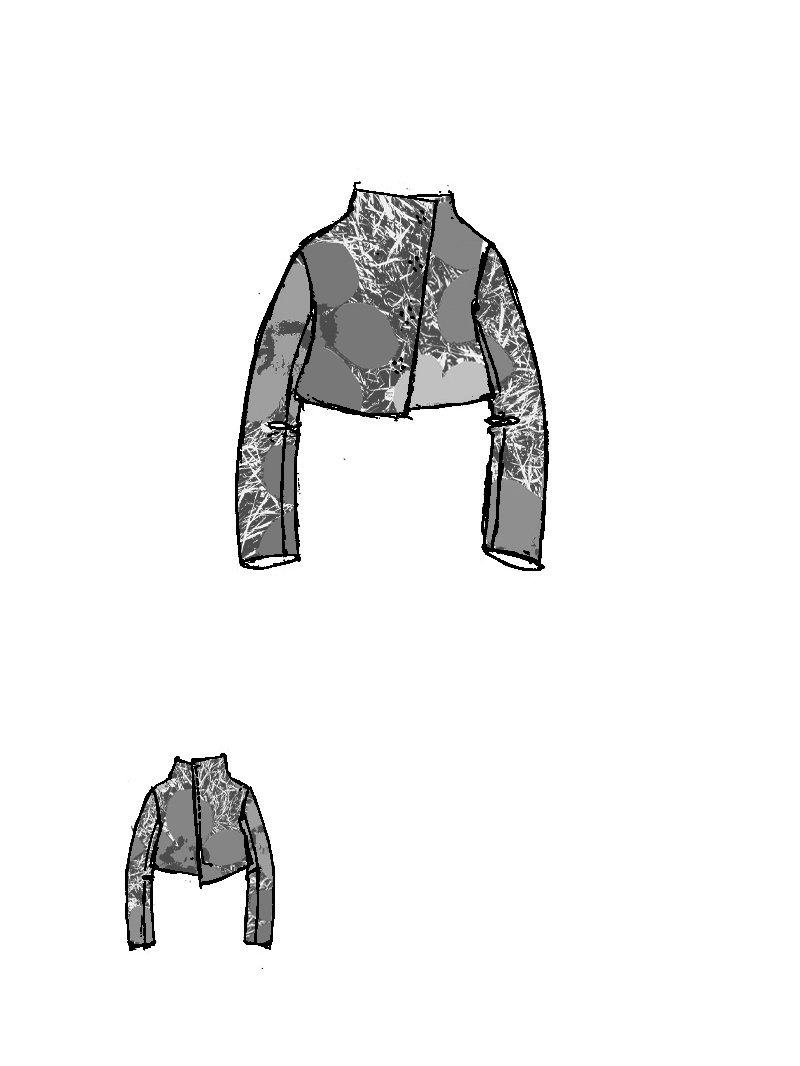 Rundholz Black Label - Asymmetrische Strickjacke aus 100% Wolle in Gerade Form - 2253247101