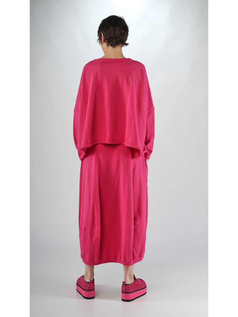 Rundholz Black Label - Oversize Baumwoll-T-Shirt mit Offenen Schnittkanten - 2253250501