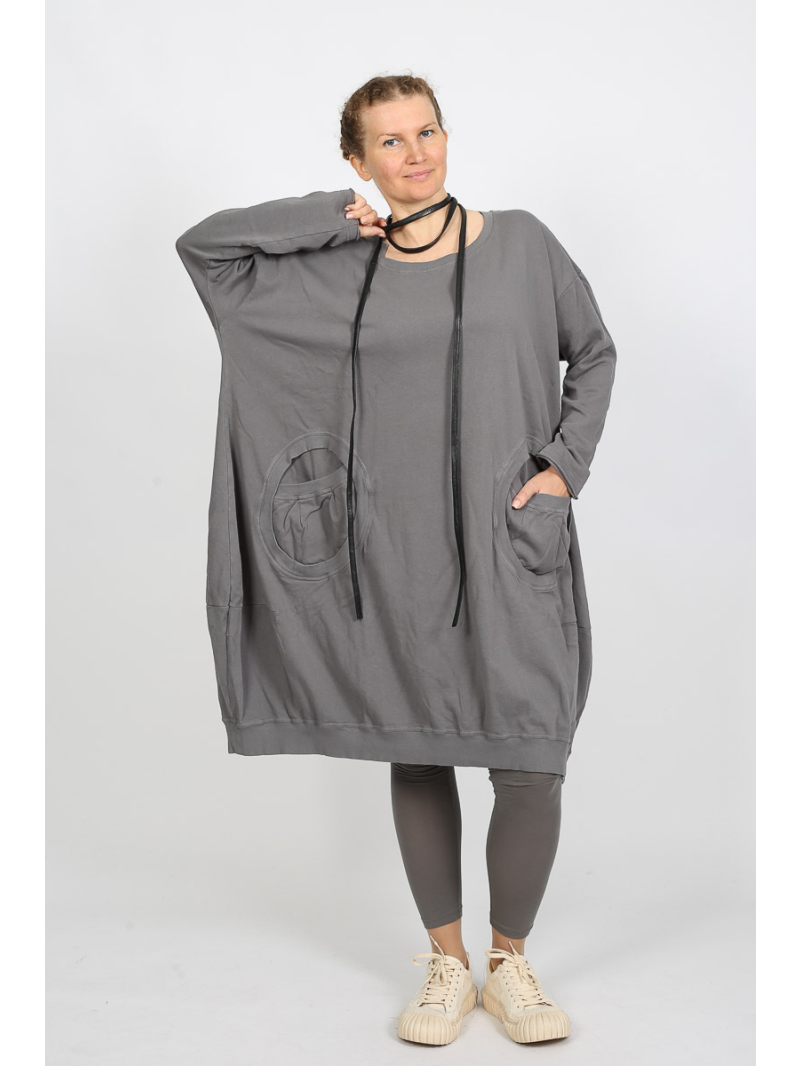 Rundholz Black Label - Modernes Ballonkleid aus 100% Baumwolle mit Raffinesse - 2253250906