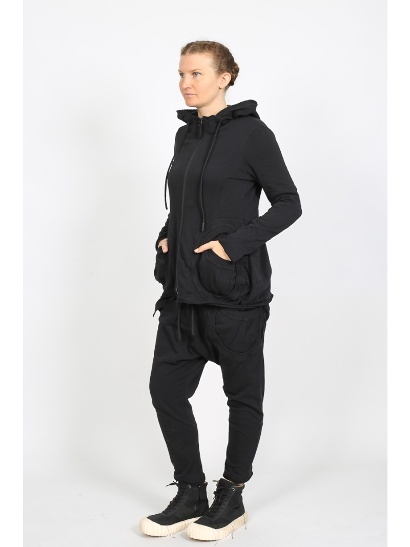 Rundholz Black Label - Stilvolle Ballonjacke aus 100% Baumwolle mit Kapuze - 2253251104