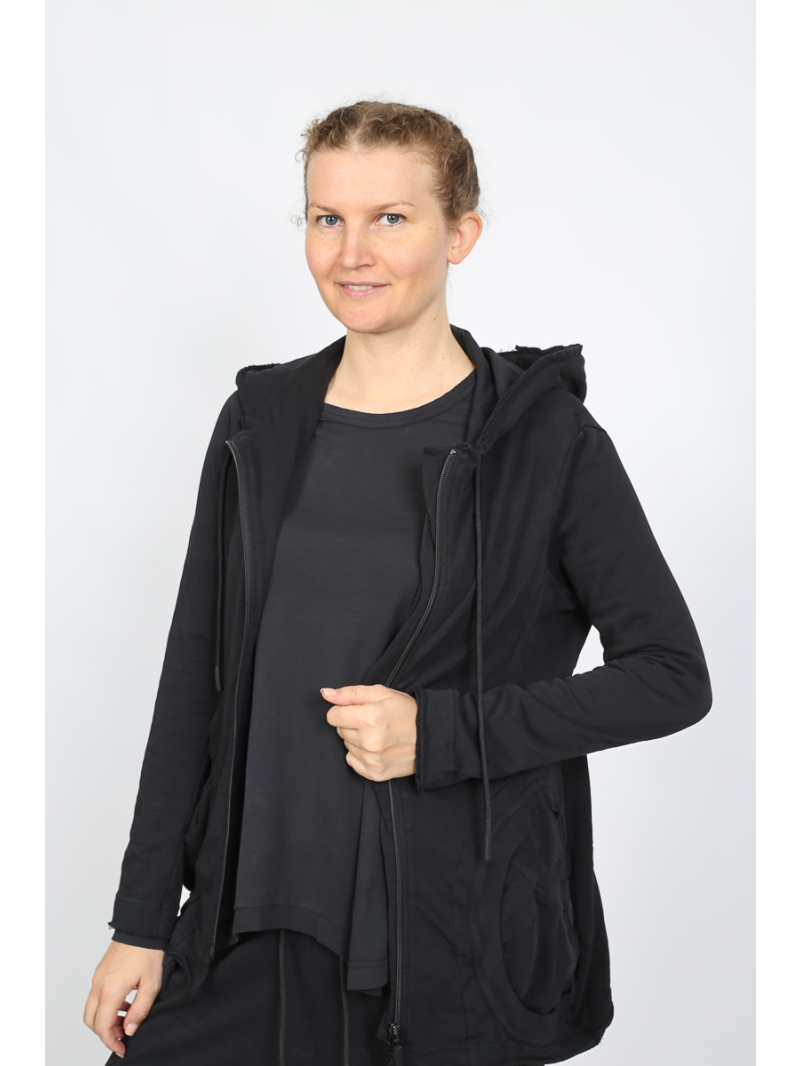 Rundholz Black Label - Stilvolle Ballonjacke aus 100% Baumwolle mit Kapuze - 2253251104