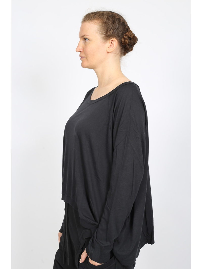 Rundholz Black Label - Oversize T-Shirt mit Asymmetrischem Design von Black Label - 2253260503