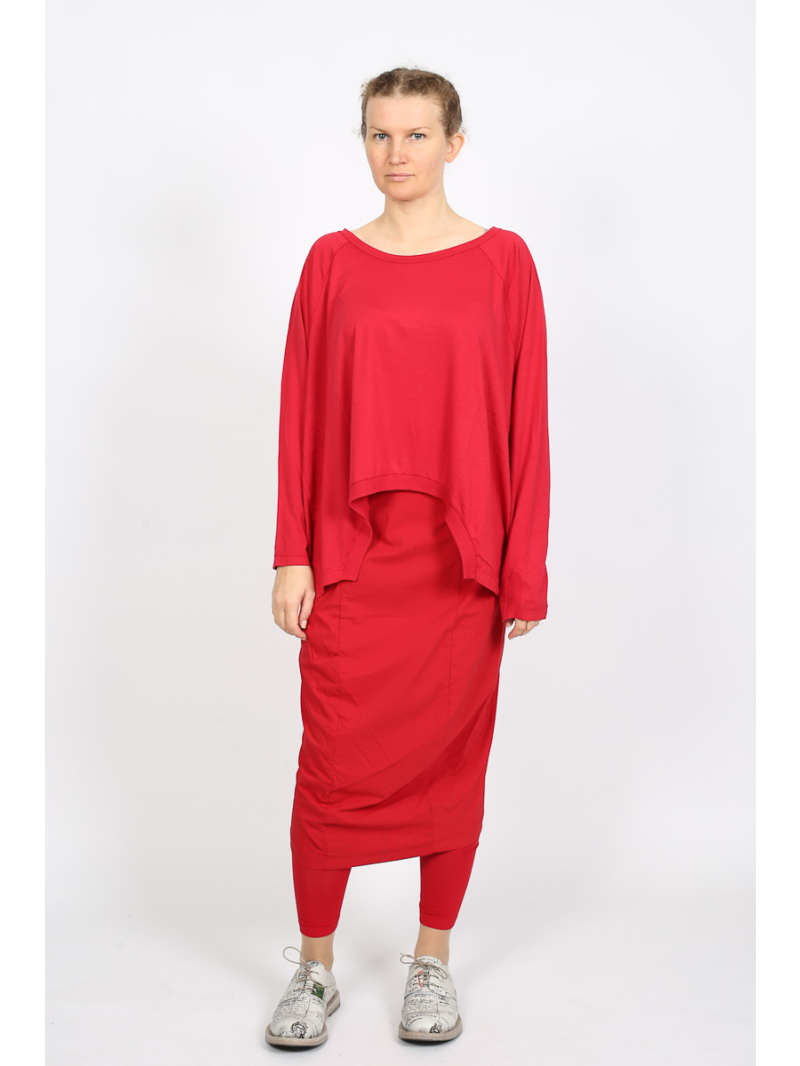 Rundholz Black Label - Oversize T-Shirt mit Asymmetrischem Design von Black Label - 2253260503