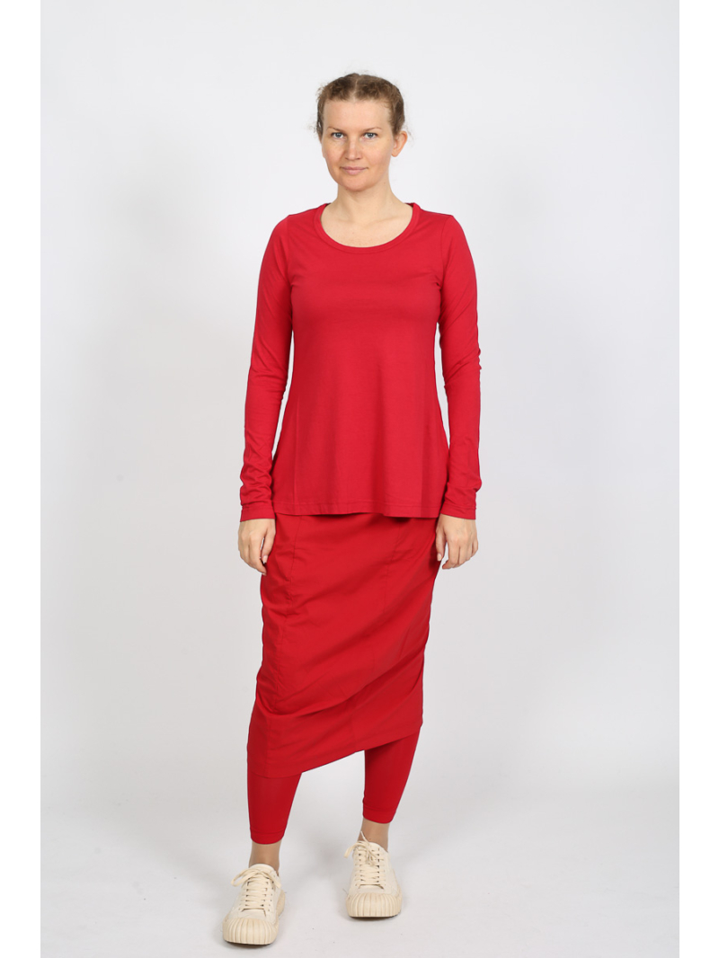 Rundholz Black Label - Elegantes Langarm-T-Shirt aus Lyocell und Baumwolle - 2253260506