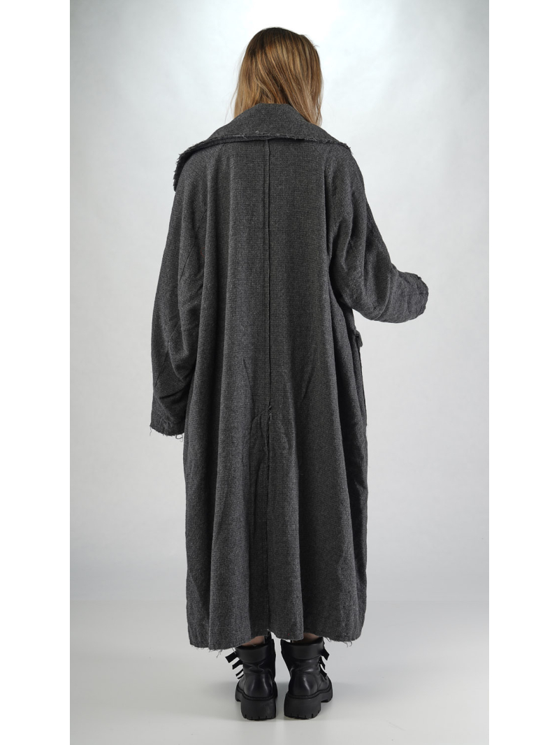 Rundholz Black Label - Ausgestellter Woll mix Mantel - 2253281204