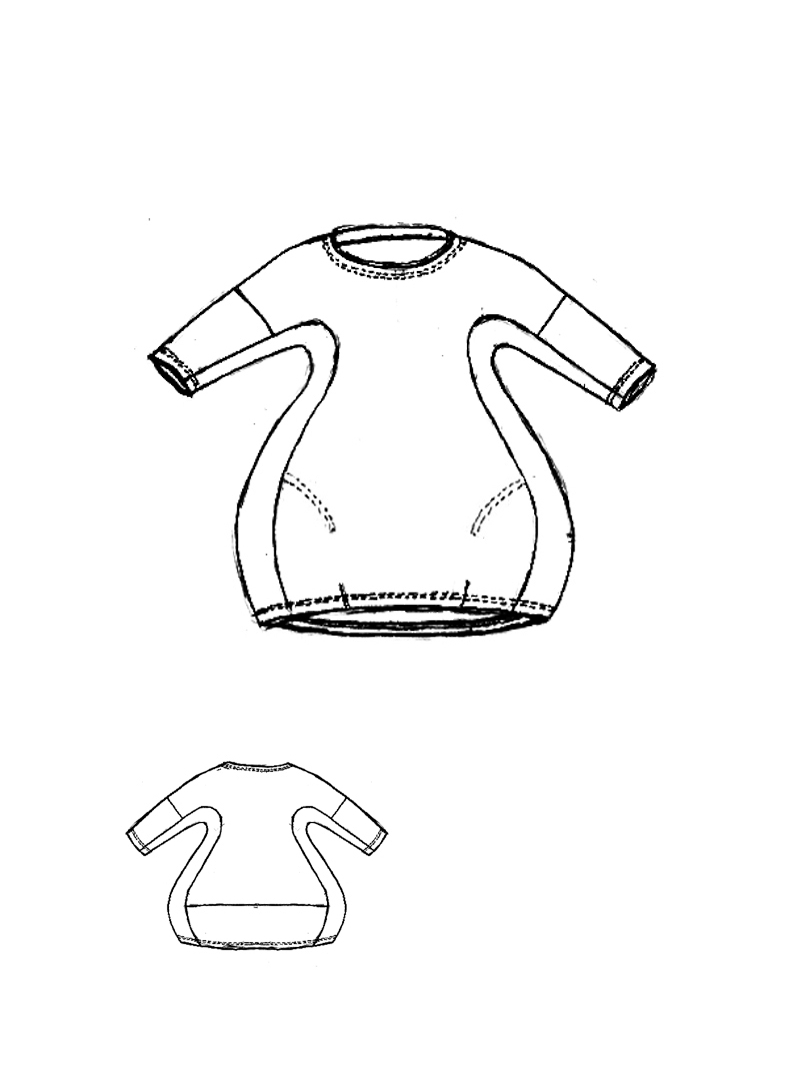 Rundholz Black Label - Oversize French Terry Shirt - 2253290523