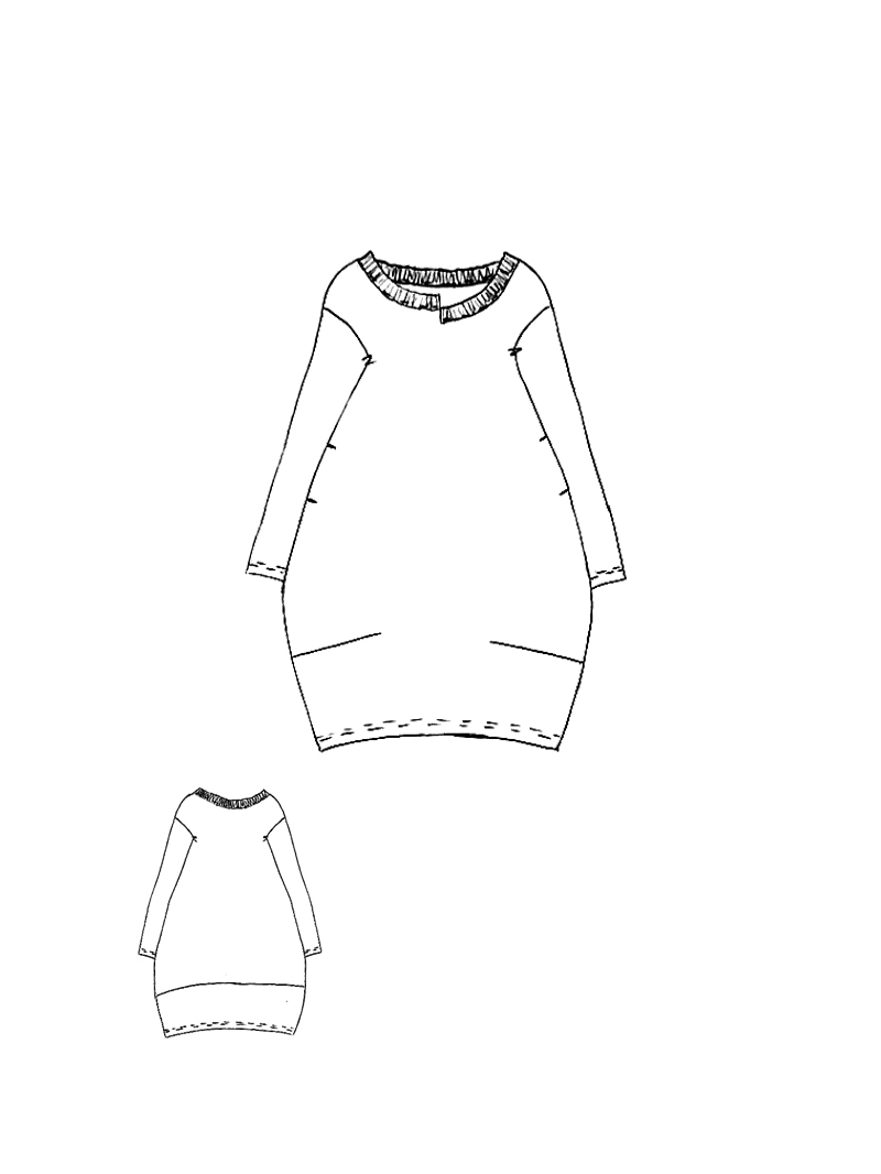 Rundholz Black Label - Платье-баллон Black Label из 100% хлопка - 2253290922