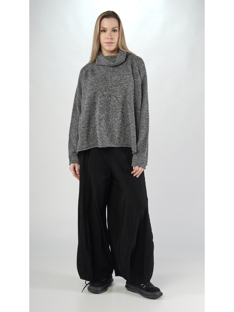 Rundholz Black Label - Gerader Weiter Boucle Woll Pullover - 2253310701