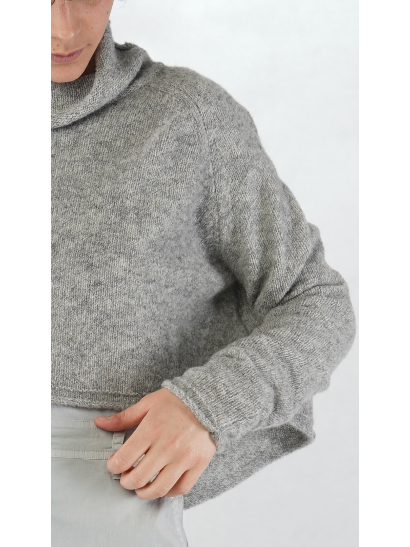 Rundholz Black Label - Kurzer Boucle Woll Pullover - 2253310703