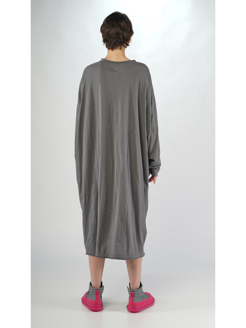 Rundholz Black Label - Oversize Jersey Kleid mit Schleife zum Binden - 2253330903