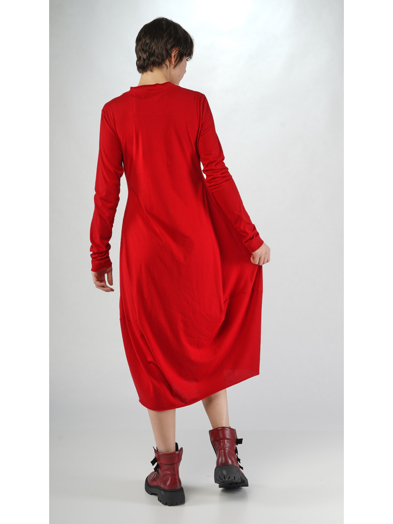 Rundholz Black Label - Tailliertes Jersey Kleid mit Schleife zum Binden - 2253330904