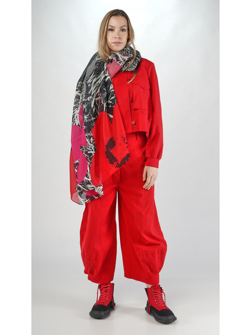 Rundholz Black Label - прямоугольный шерстяной шарф от Black Label - 2253361401