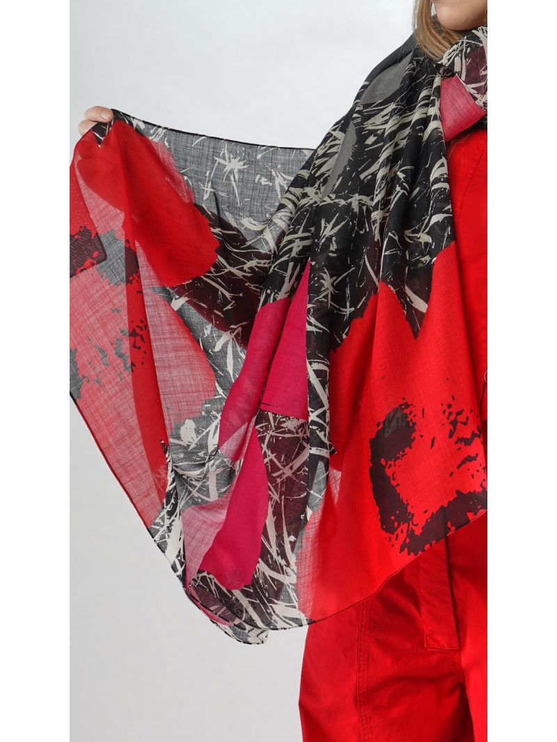 Rundholz Black Label - прямоугольный шерстяной шарф от Black Label - 2253361401