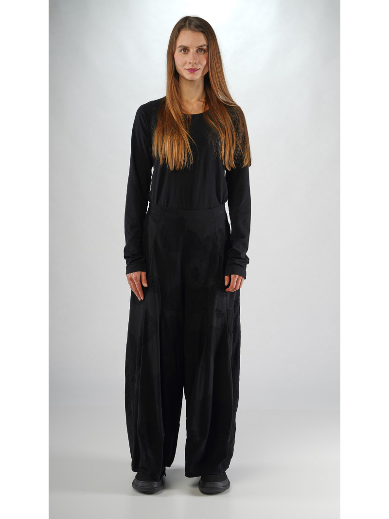 Rundholz Black Label - Ballonförmige Baumwoll Stretch Hose - 2253390106