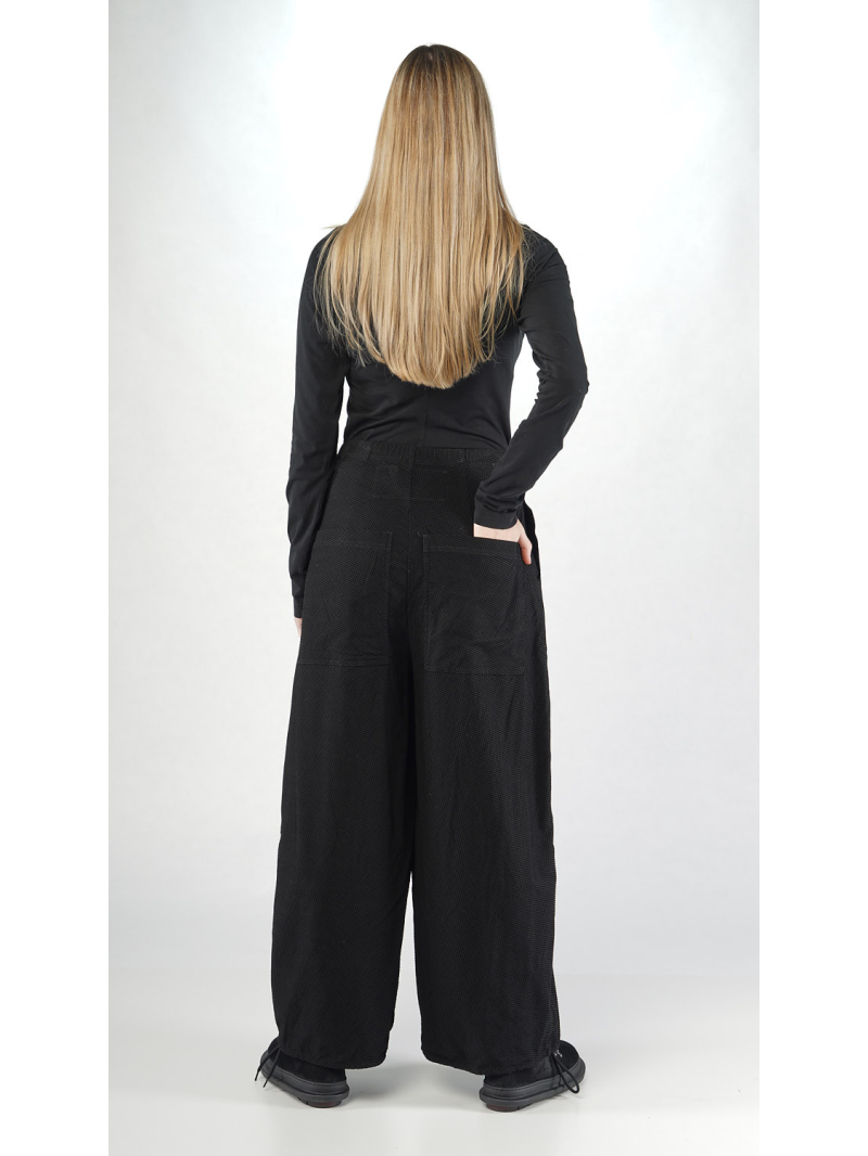 Rundholz Black Label - Брюки-баллоны с флоковым принтом от Black Label - 2253390116