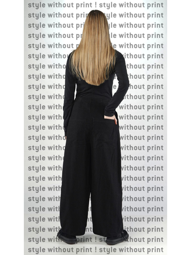 Rundholz Black Label - Ballonförmige Baumwoll Stretch Hose - 2253390126