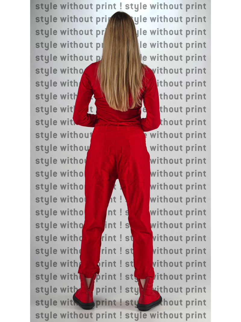 Rundholz Black Label - Schmale Baumwoll Stretch Hose - 2253390127