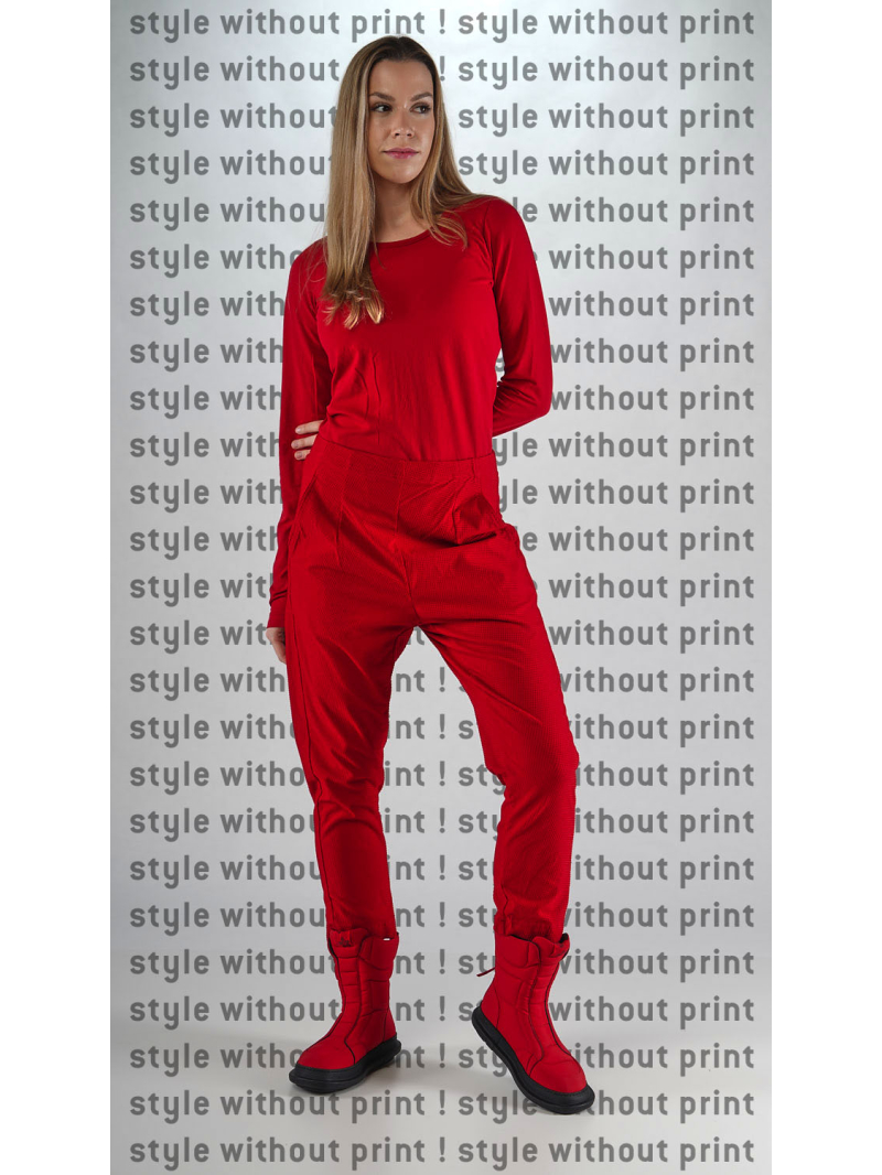 Rundholz Black Label - Schmale Baumwoll Stretch Hose - 2253390127